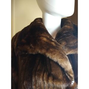 REDUCED 65%  Jones New York Faux Mink  Large Jacket